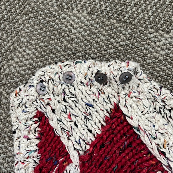 Vintage Chunky Knitted Sweater Vest - Picture 4 of 4